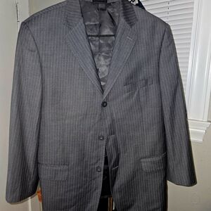 Men's Armani Gray Pinstripe Suit